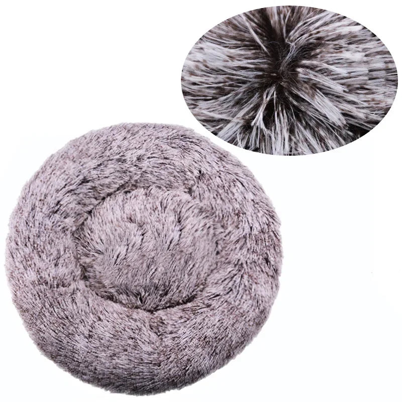 Dogora round bed fluffy interior soft to touch all seasons