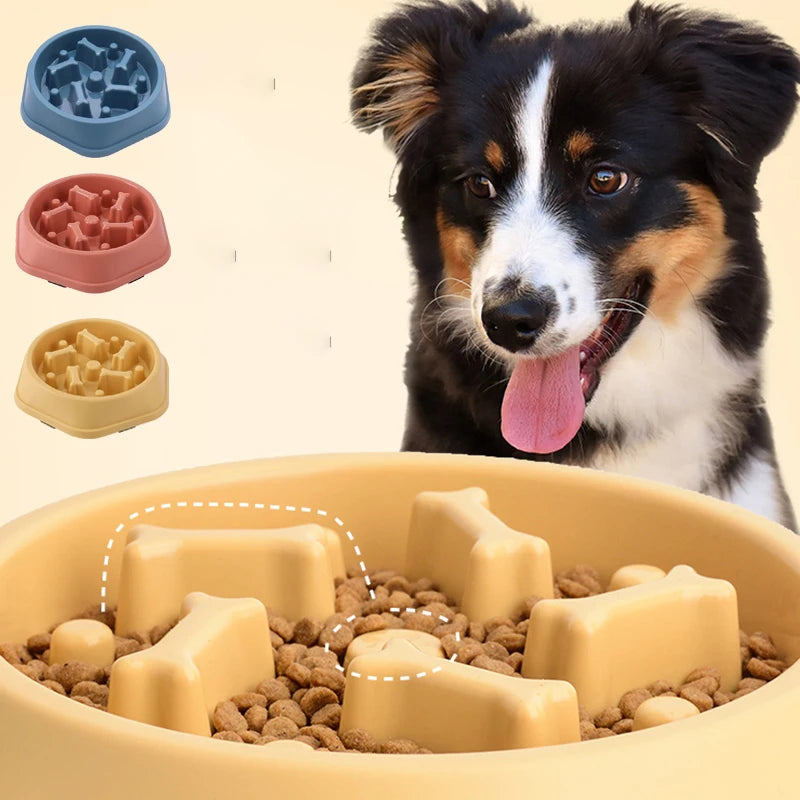Slow feeder anti-bloat puzzle dog bowl — Dogora pet nutrition