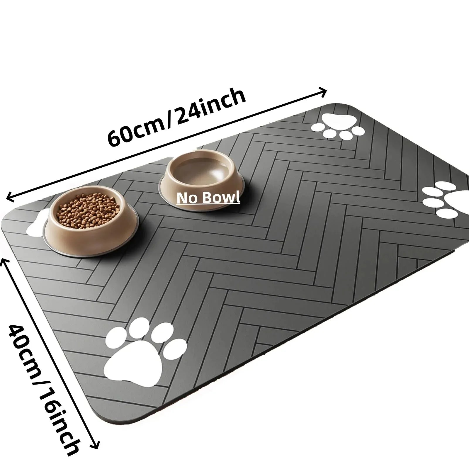 Dogora feeding mat product features waterproof absorbent non-slip