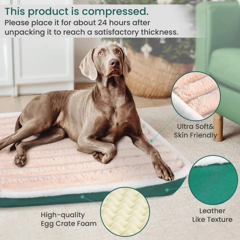 Calming mat pink green grey 3 colors — Dogora dog comfort