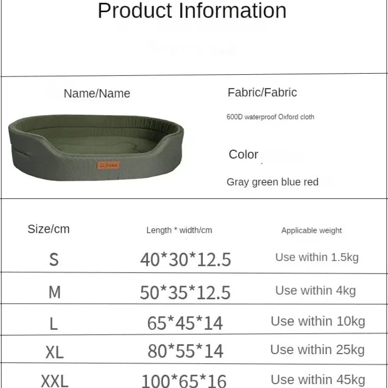 Blue grey green fleece dog bed all colors Dogora