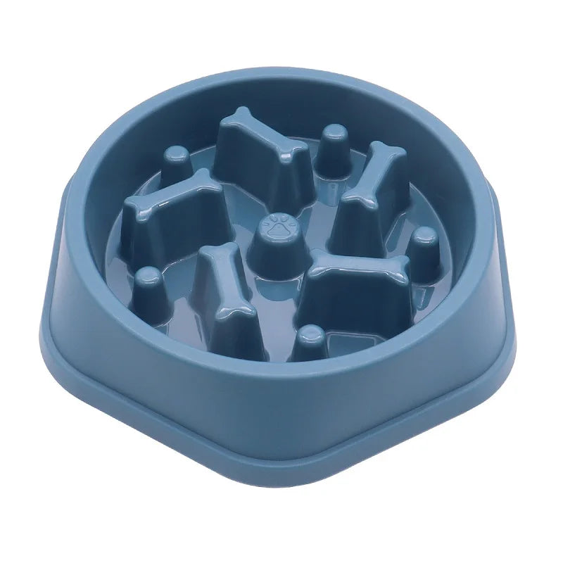 Yellow slow feeder bowl dishwasher safe — Dogora