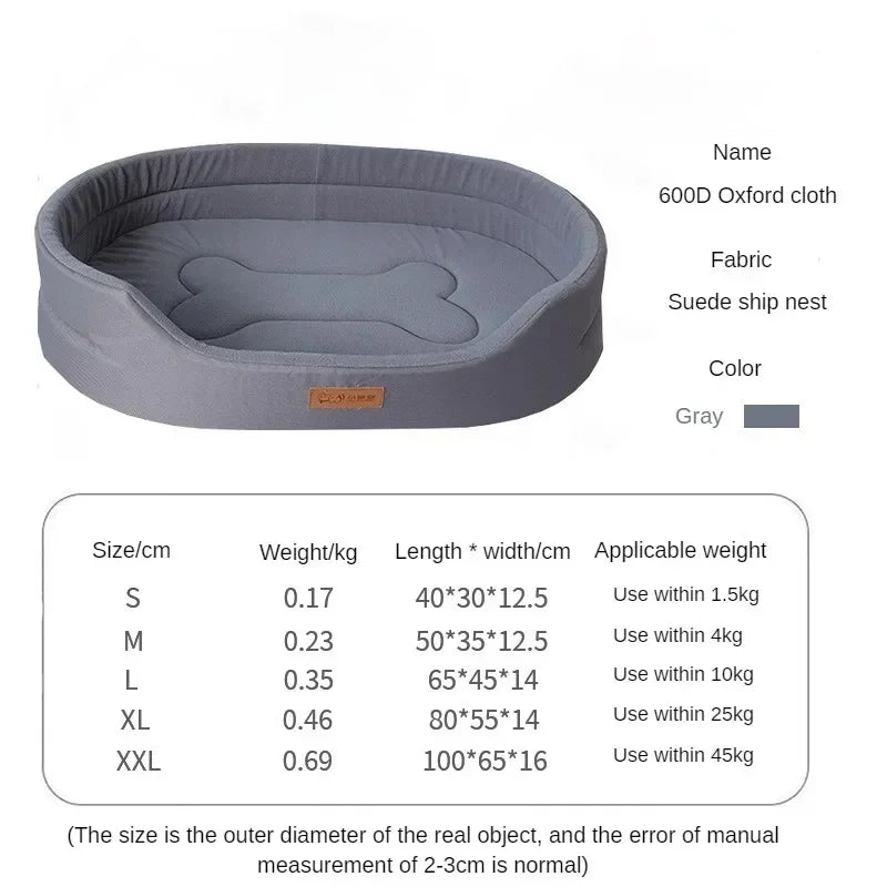Husky on Dogora fleece bed XL size — extra large dog bed
